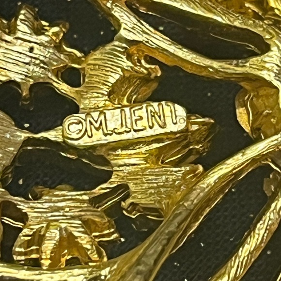 M Jent Multicolor Rhinestone Flower Brooch - Picture 3 of 3